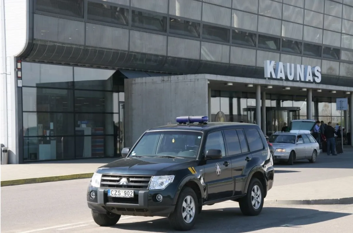 Kauno oro uosto pasieniečiai