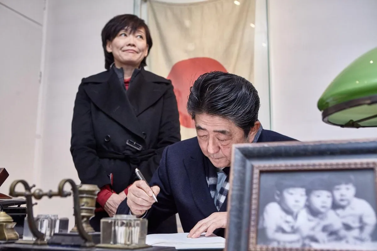 Shinzo Abe vizitas Kaune