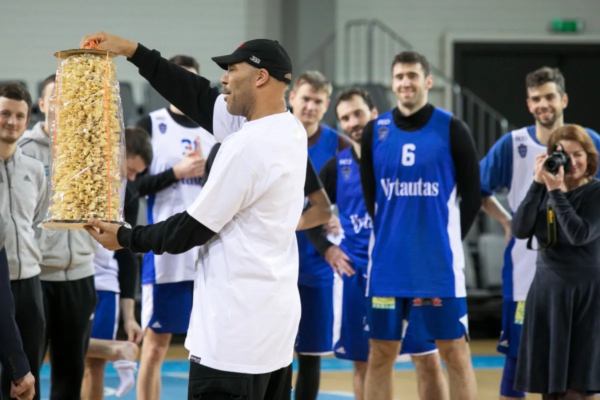 Pirma Ballų treniruotė su „Vytautu“