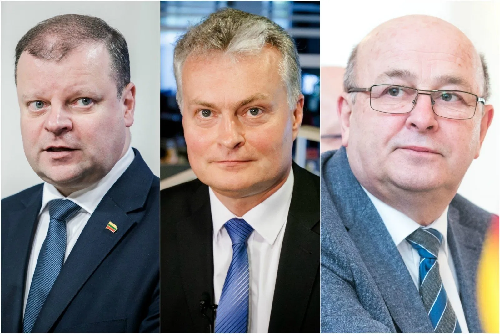 Saulius Skvernelis, Gitanas Nausėda, V. Matijošaitis