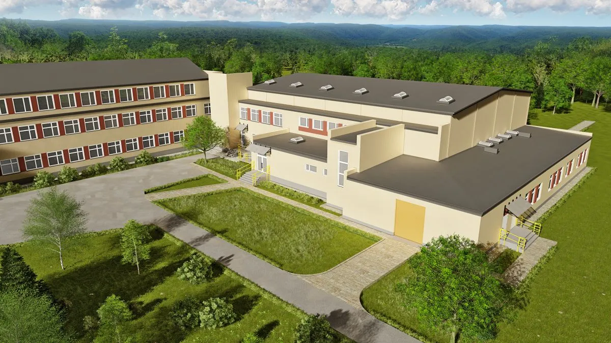 Rekonstruota Zapyškio mokykla