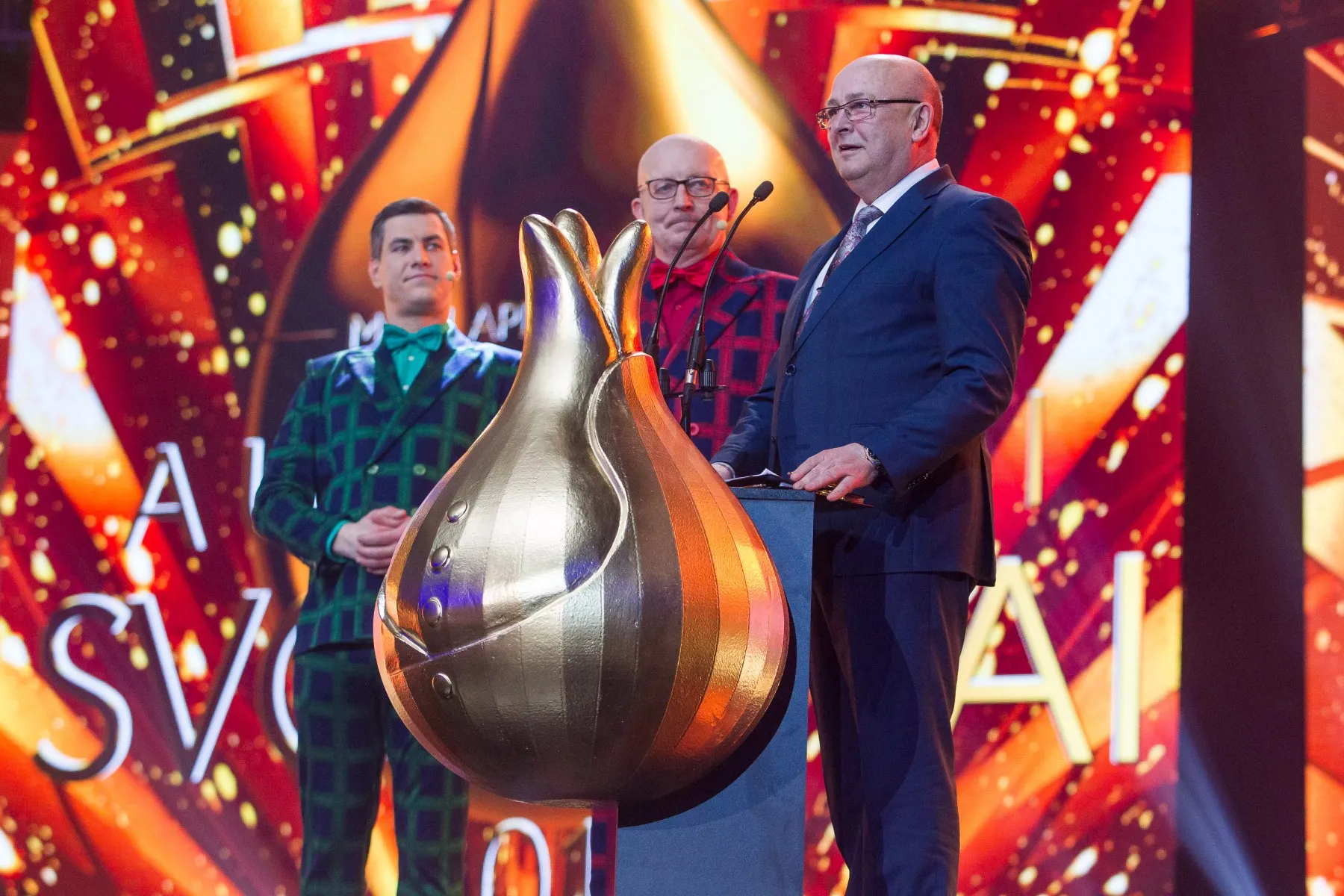 „Auksinių svogūnų“ ceremonija „Žalgirio“ arenoje