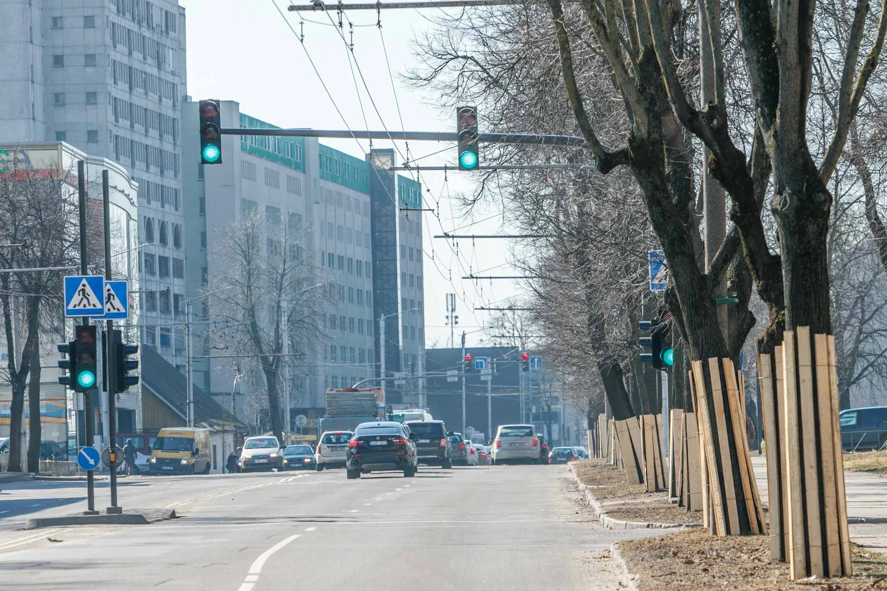 Ruošiamasi Savanorių prospekto rekonstrukcijai