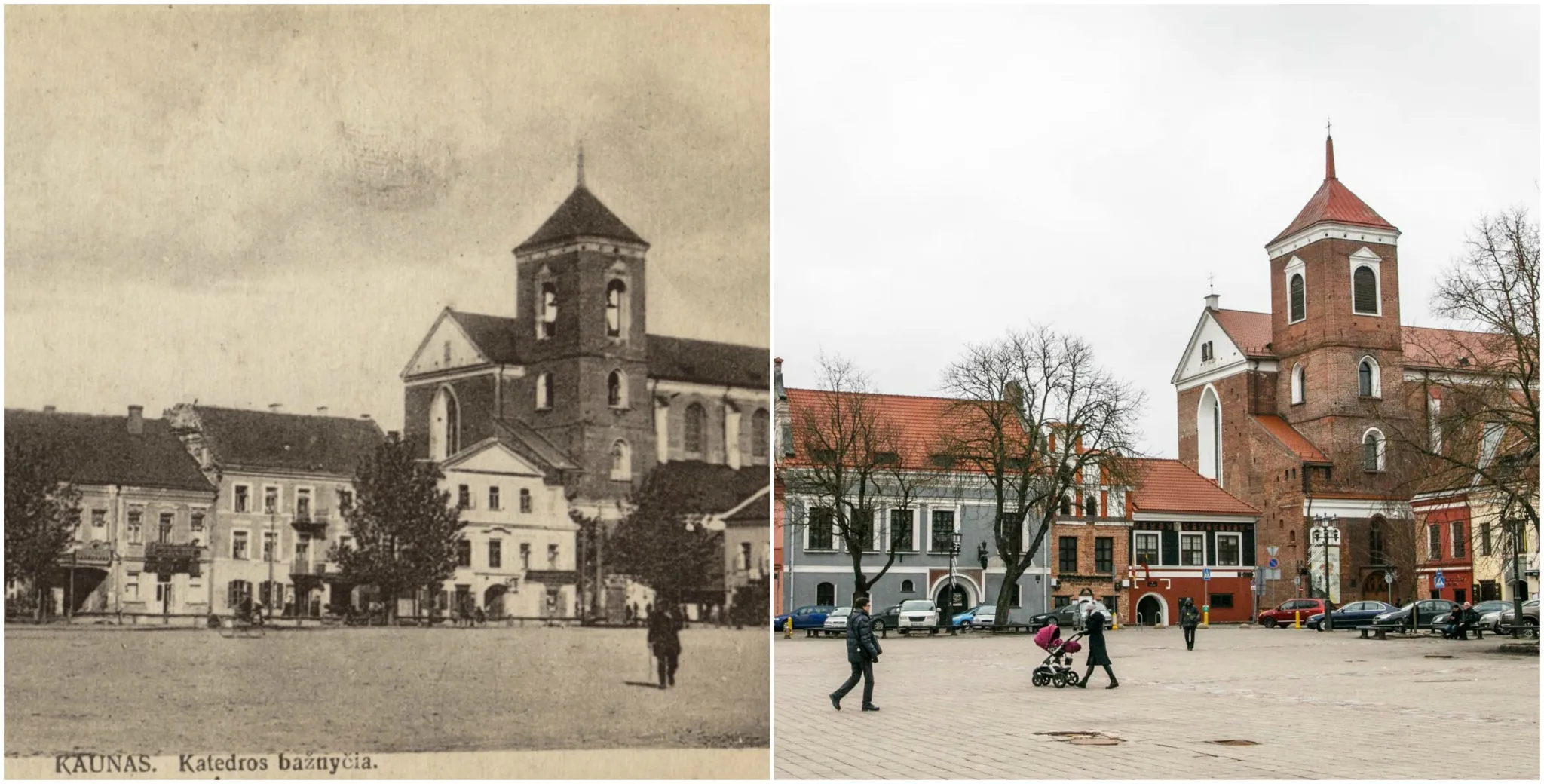 Šv. apaštalų Petro ir Povilo arkikatedra bazilika apie 1914 m.