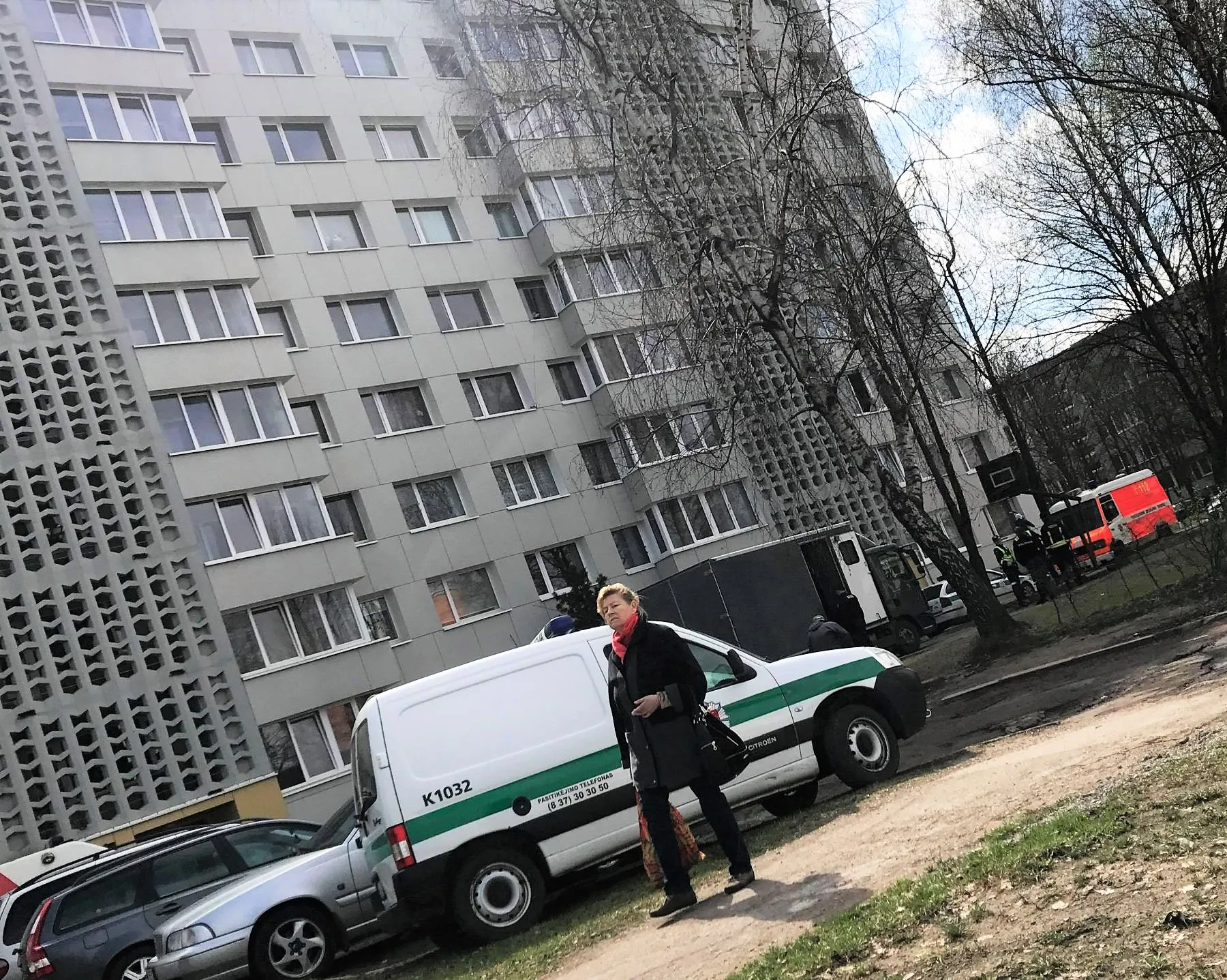 Specialiųjų tarnybų sujudimas Pramonės prospekte