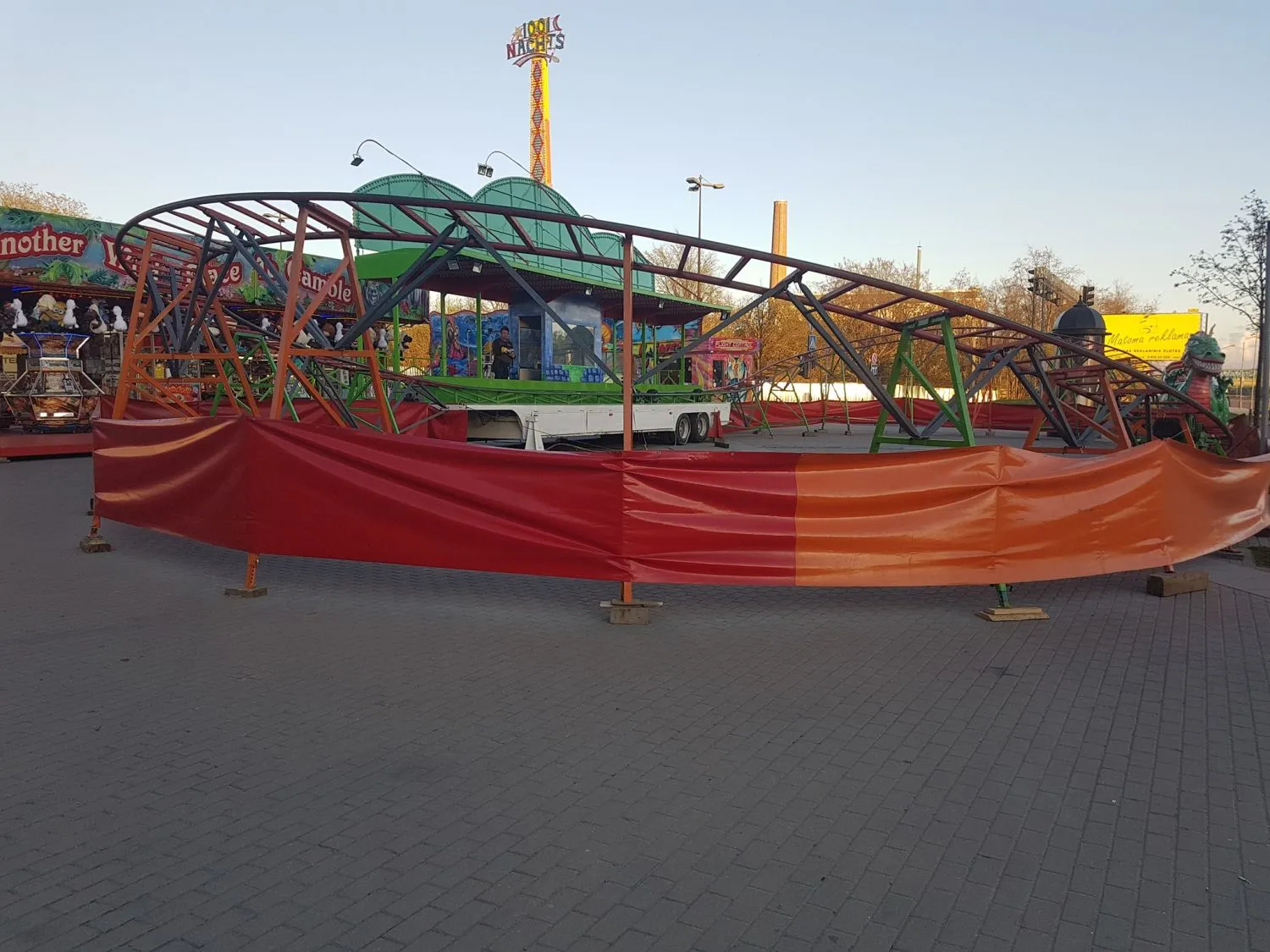 Atrakcionų montavimo ypatumai