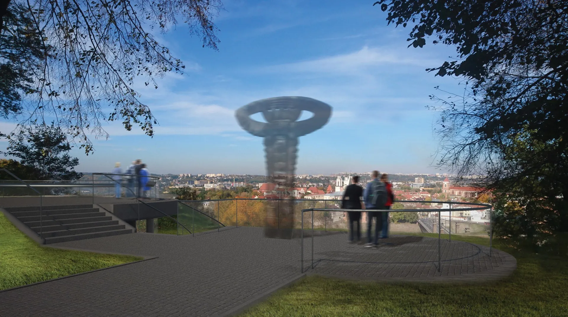 Aleksoto apžvalgos aikštelės rekonstrukcija