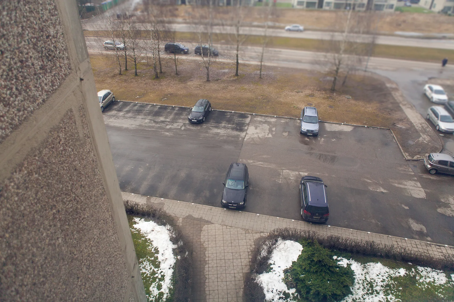 Daugiabučio kiemas Baltų pr.