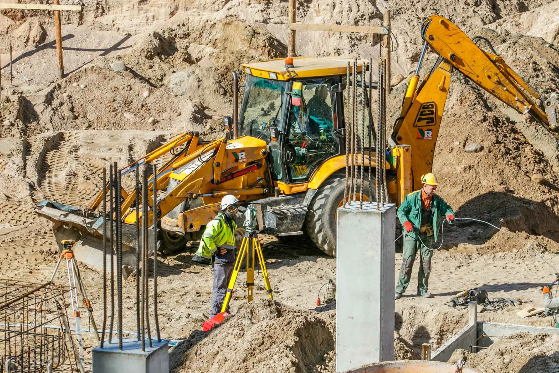 Statybos, darbininkai