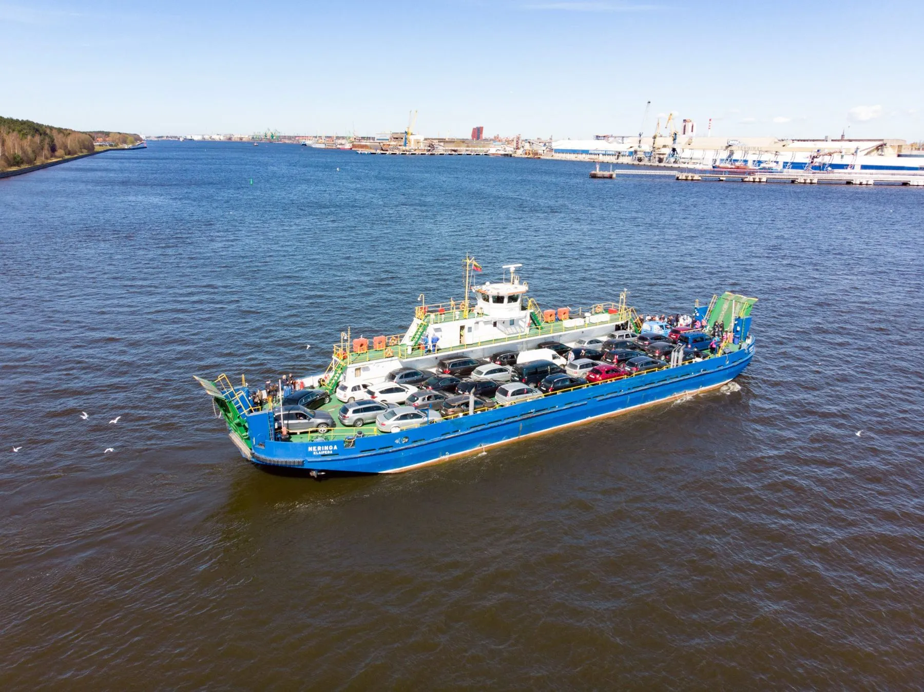 „Smiltynės perkėla“, keltas, Kuršių nerija