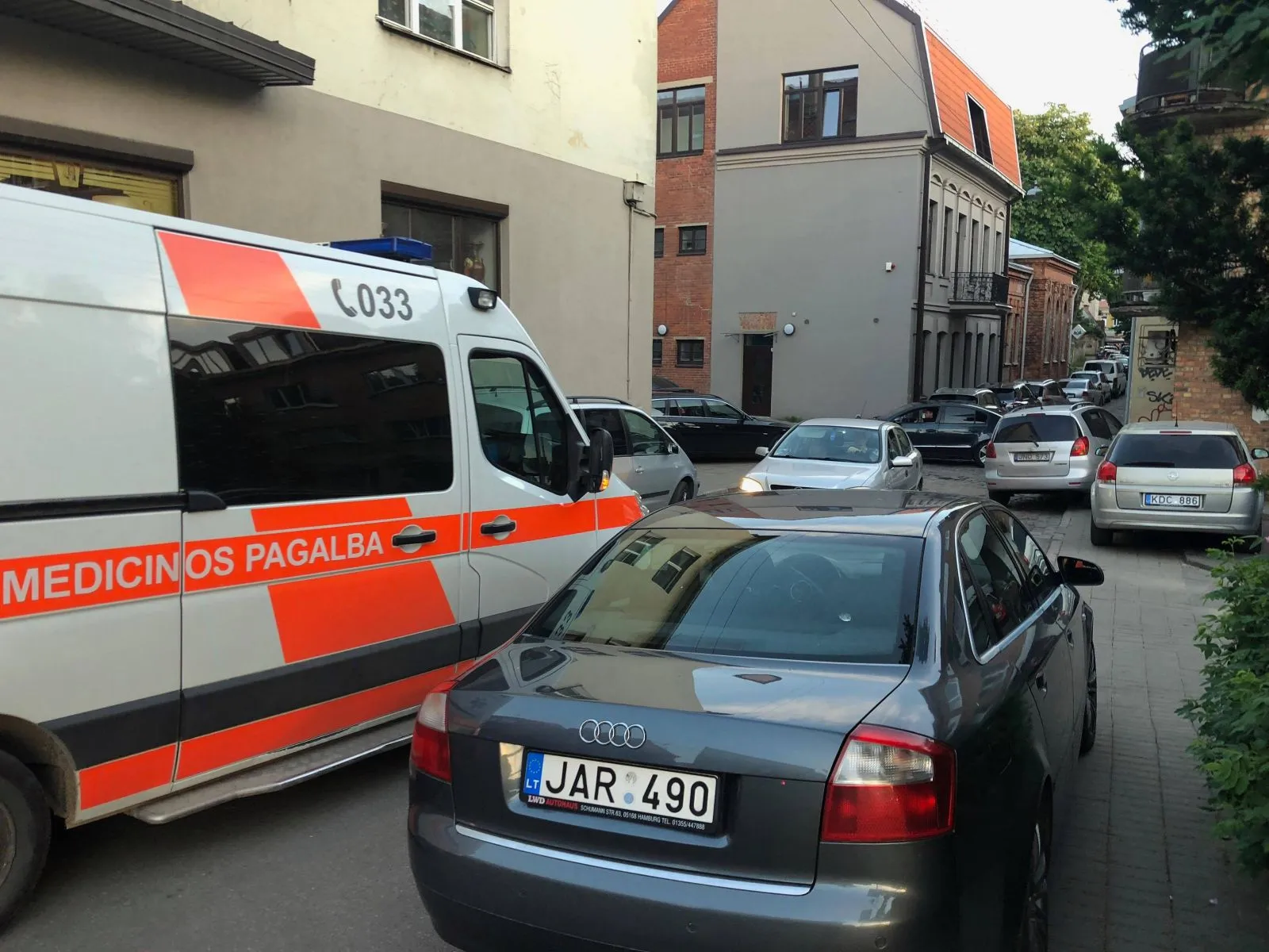 Užkištos Senamiesčio gatvės