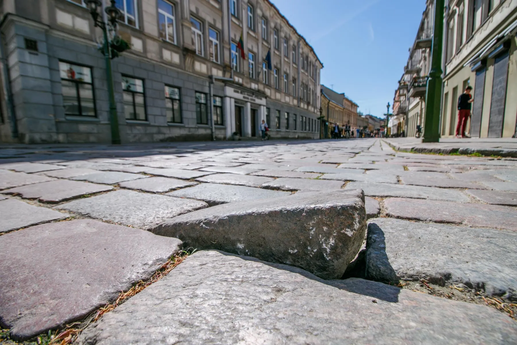 Vilniaus gatvės grindinys