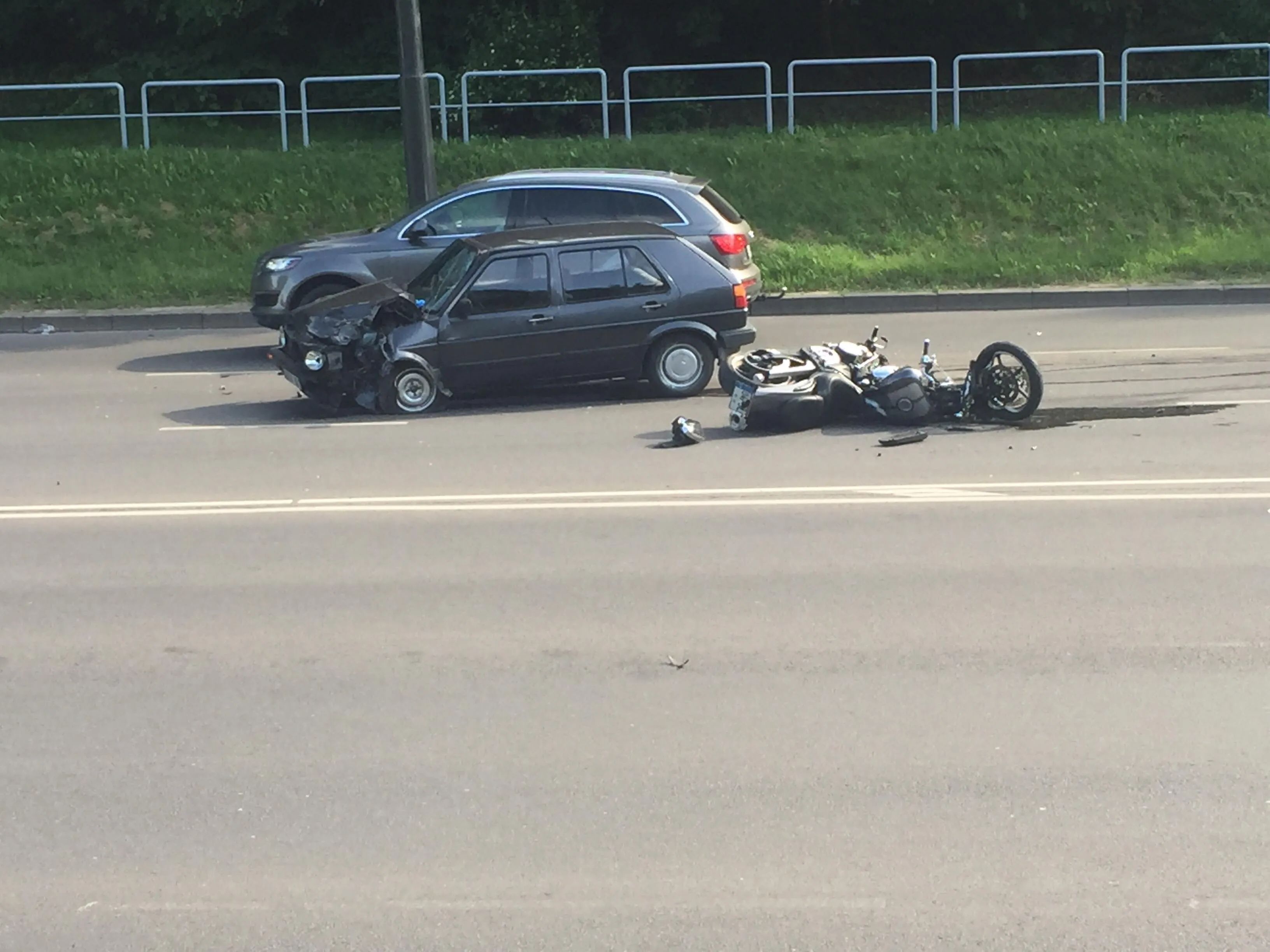 Motociklo avarija Nuokalnės gatvėje