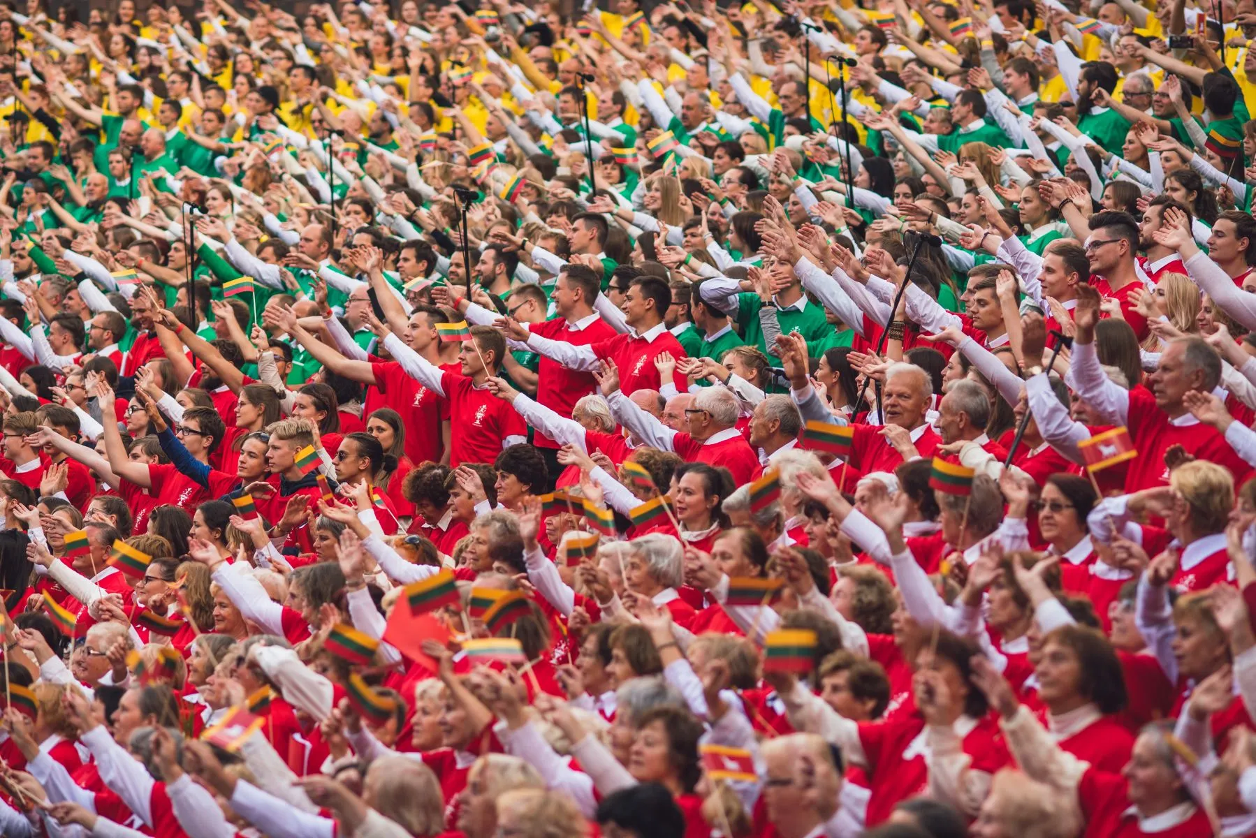 Kaune prasidėjo šimtmečio Dainų šventė