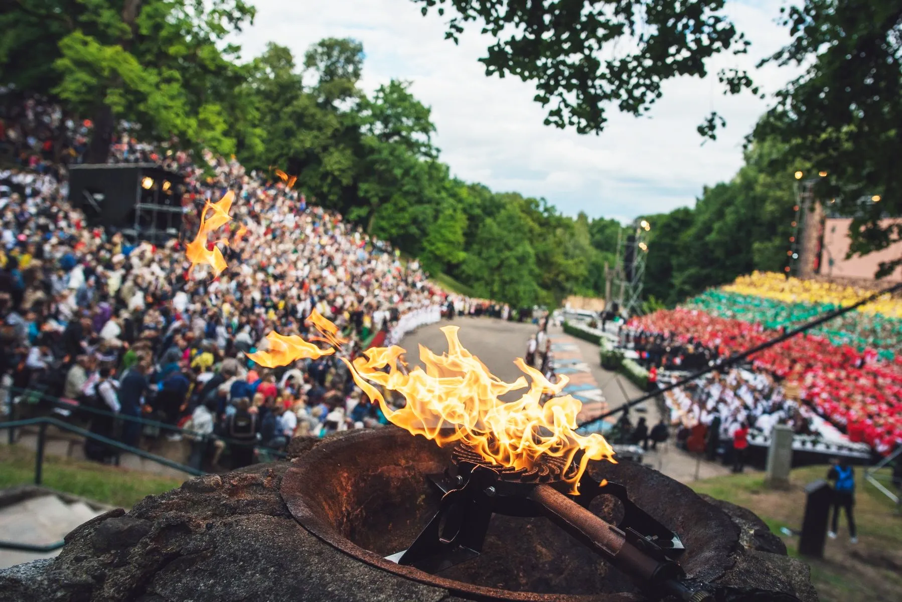 Kaune prasidėjo šimtmečio Dainų šventė