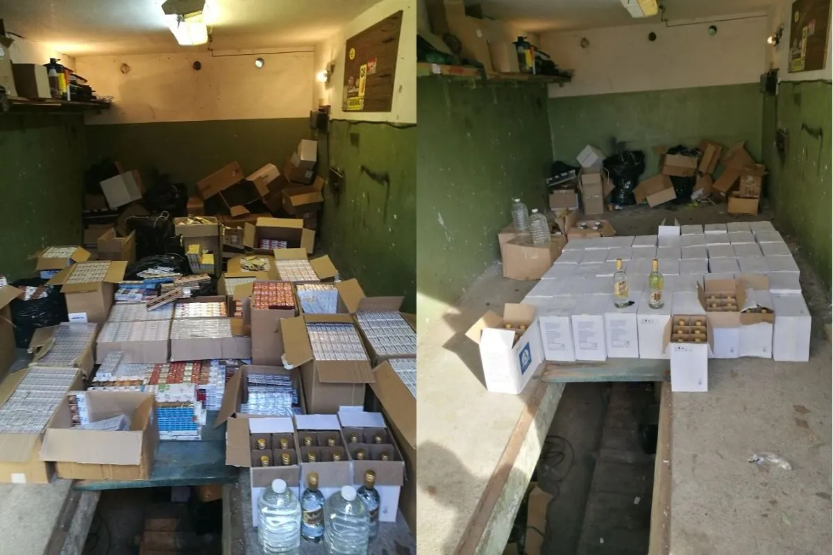 Nelegalios cigaretės ir alkoholis