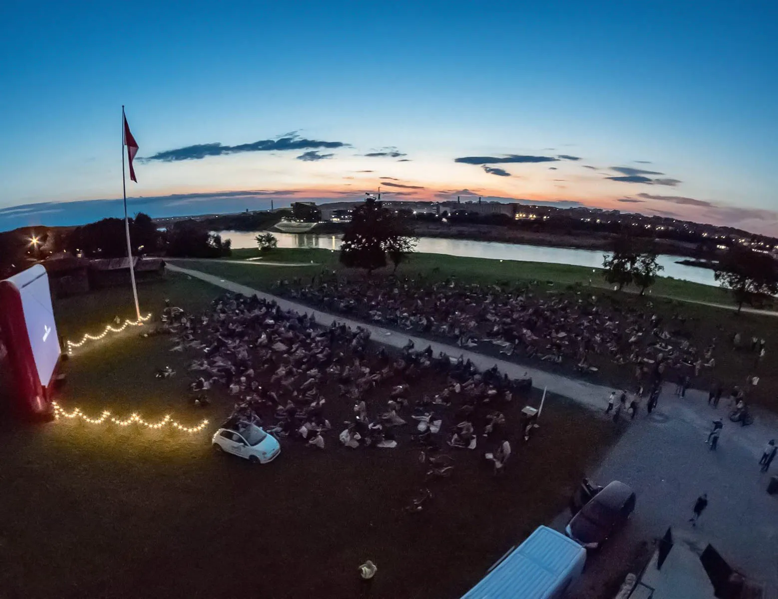 „Romuvos“ lauko kino seansai