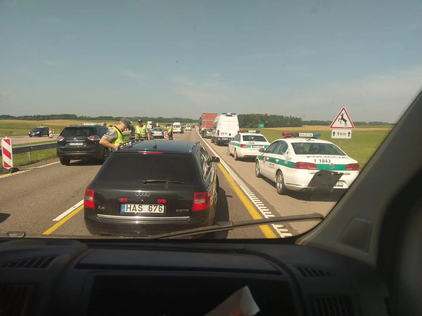 Reidas magistralėje