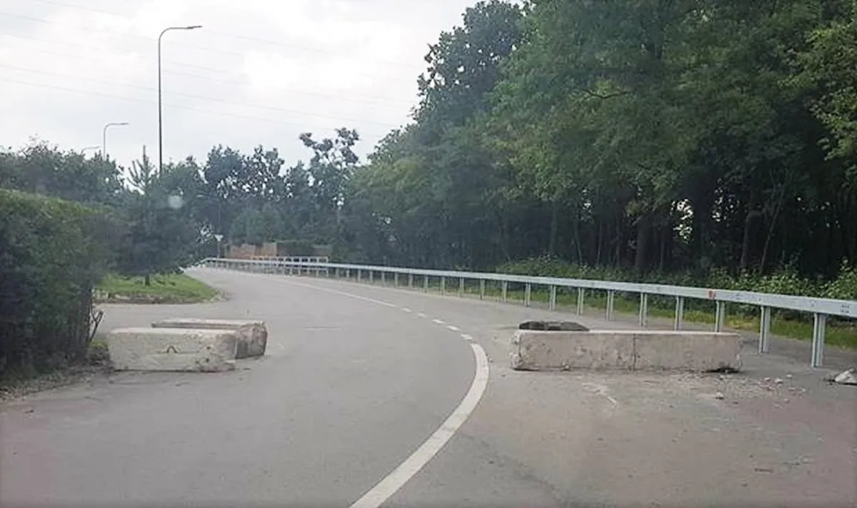 Kliūtis Švenčionių gatvėje