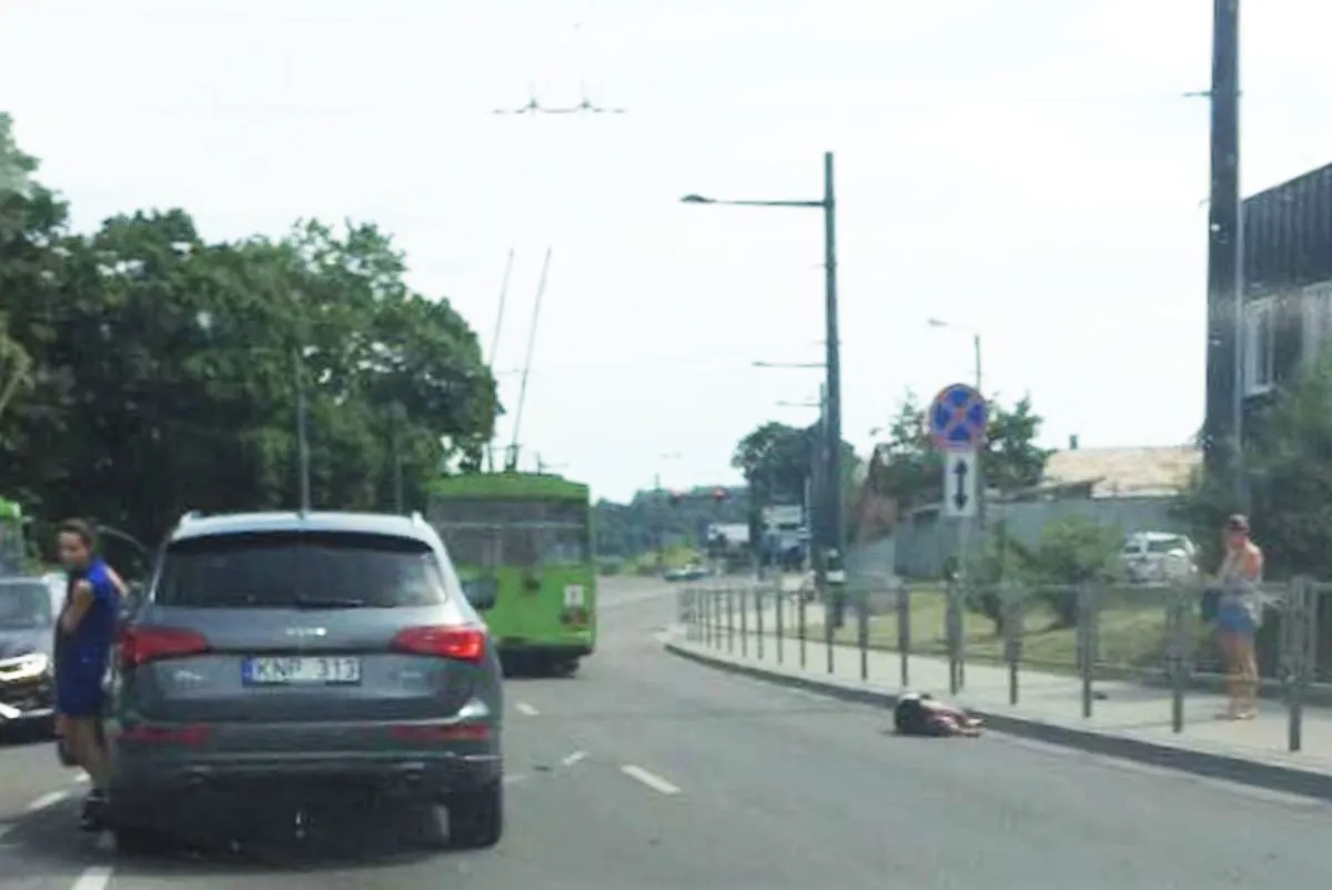 Avarija A. Juozapavičiaus prospekte