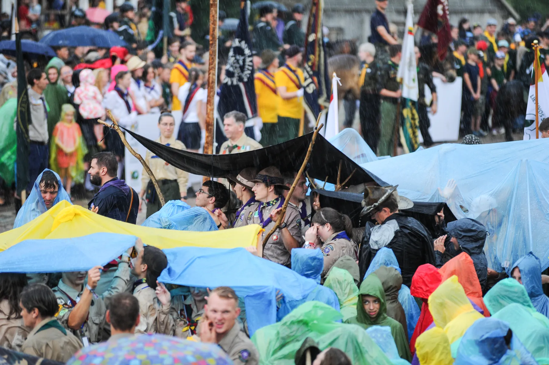 Skautų stovykla Rumšiškėse