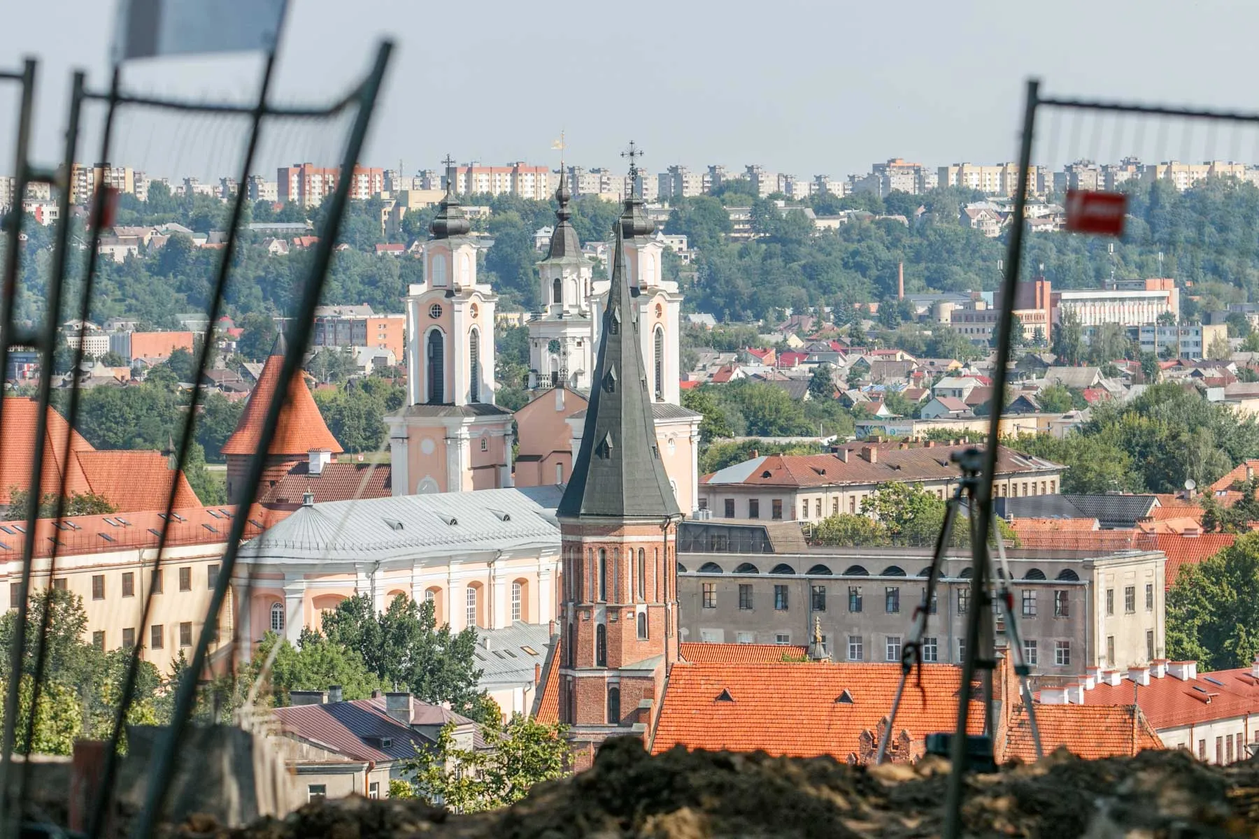 Aleksoto kalno tvarkymo darbai