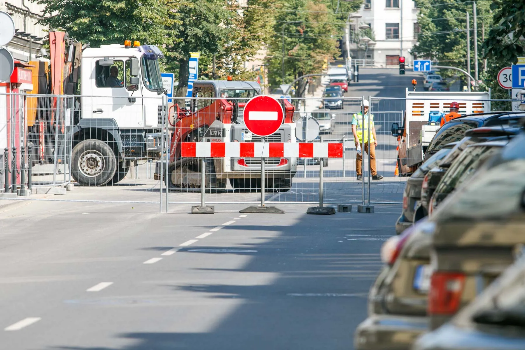 Eismo ribojimas Maironio gatvėje