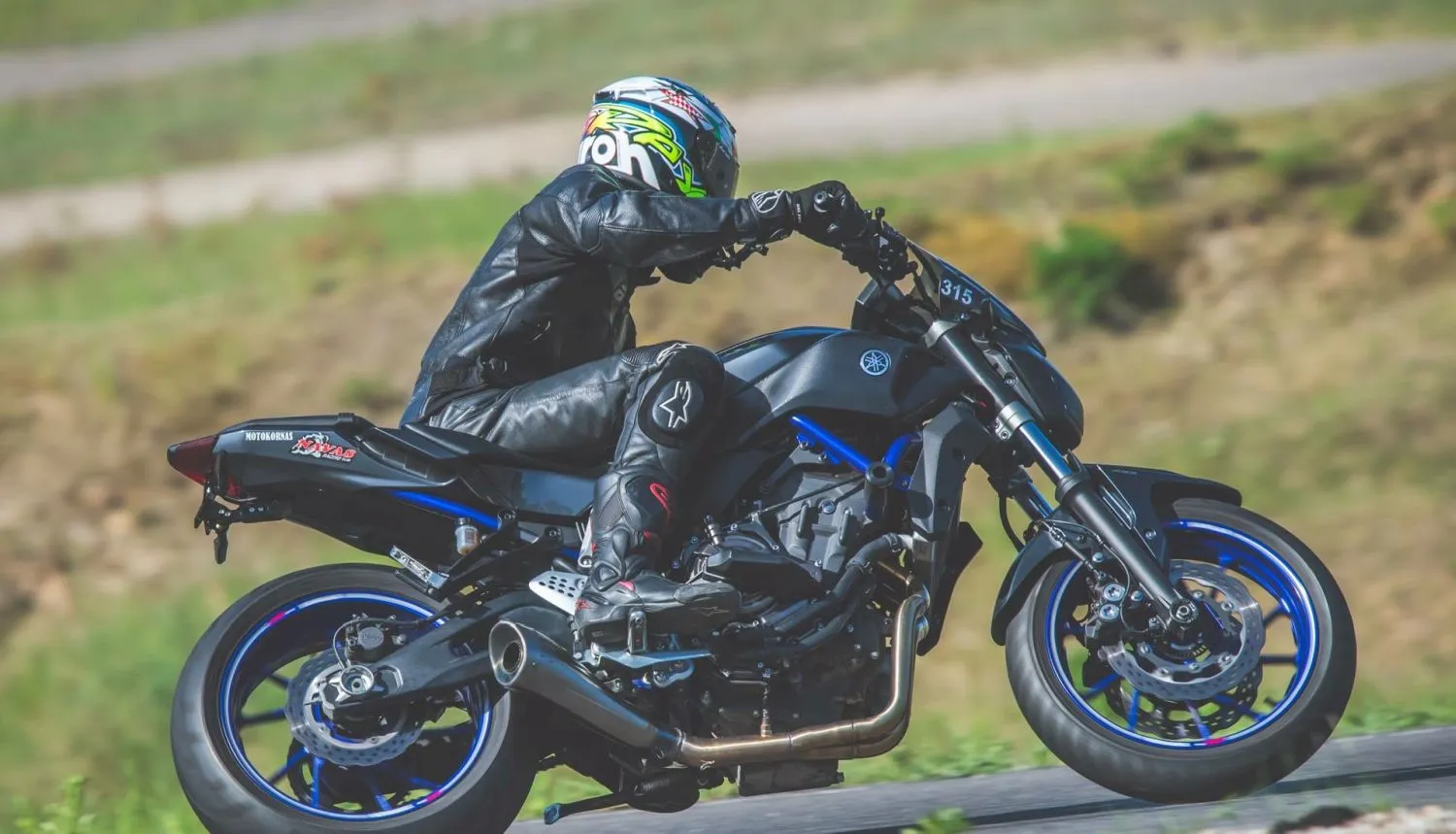 Motociklų sportas Nemuno žiedo trasoje Kačerginėje