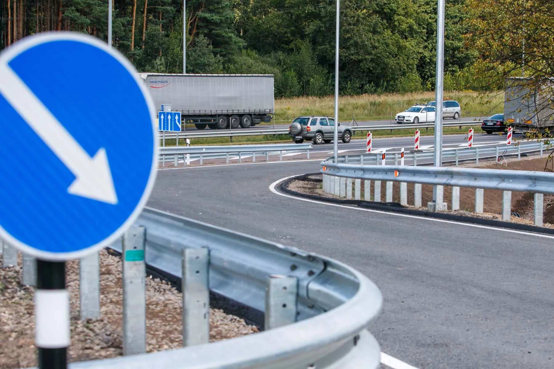 A1 magistralės ir Ašigalio gatvės jungtis