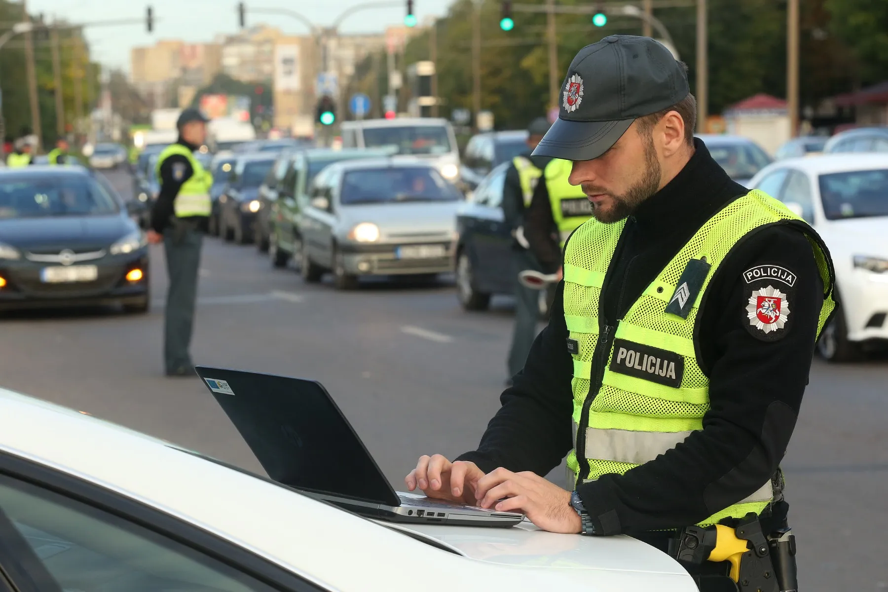 Policijos reidas Kaune