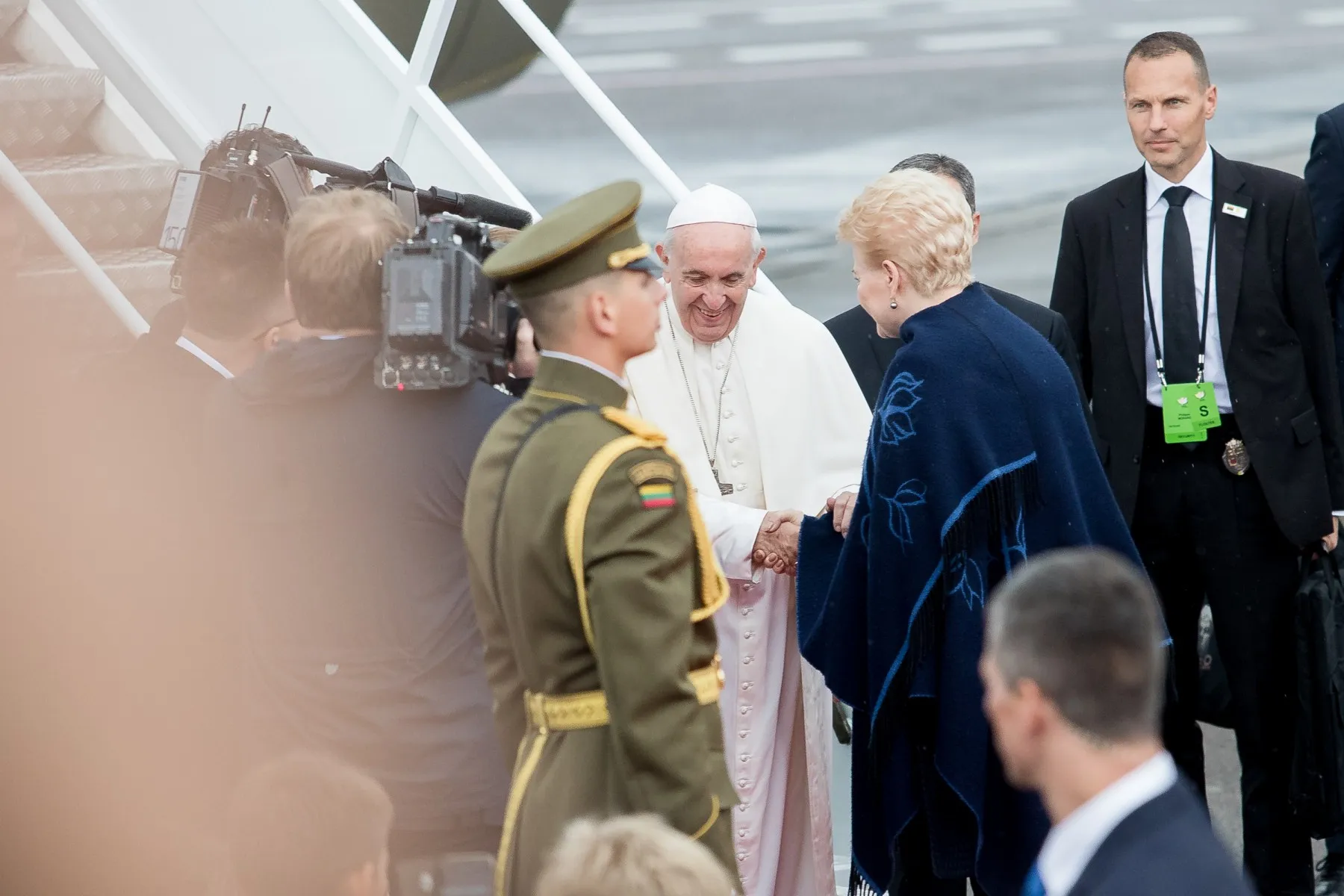 Popiežiaus sutikimas Lietuvoje