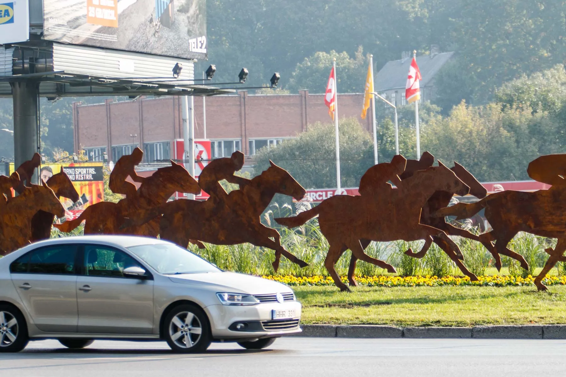 Prasidėjo „Lenktynės“ Kauno pilies žiede