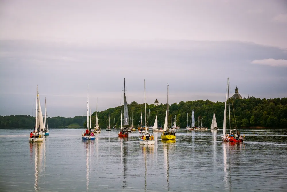 2017 metų jachtų parado akimirkos