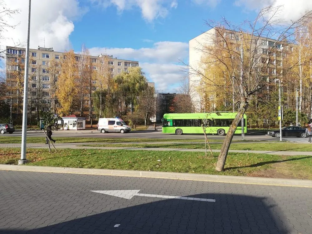 V. Krėvės prospekte partrenkta pėsčioji