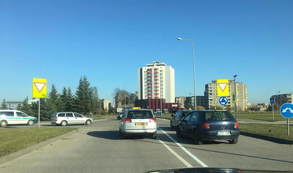 Pasikeitusi eismo tvarka Baltų pr.