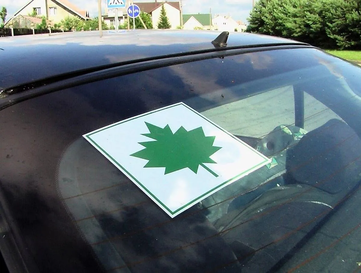 Klevo lapas, pradedantieji vairuotojai