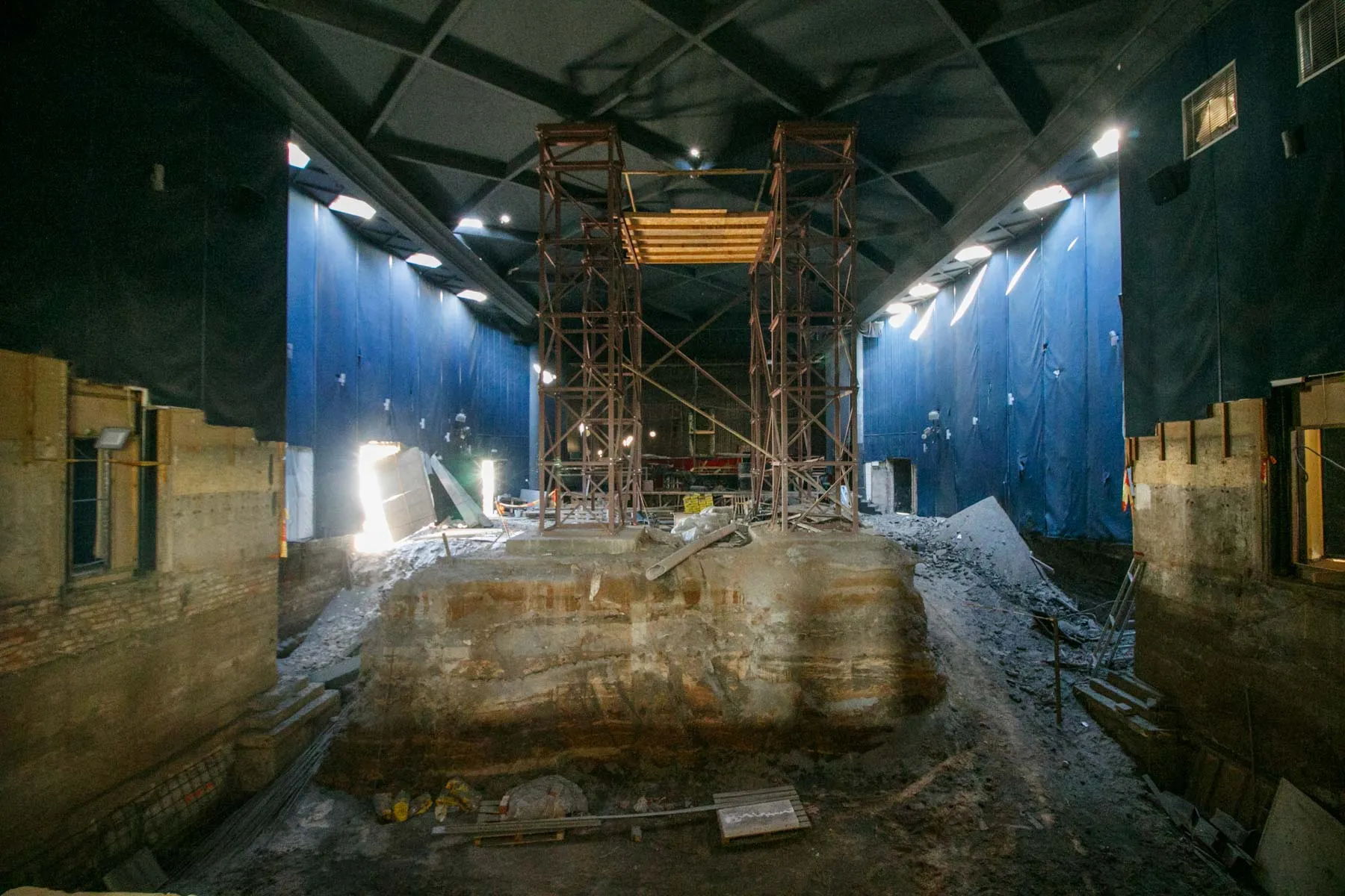 Rekonstruojamos „Romuvos“ kino teatro patalpos