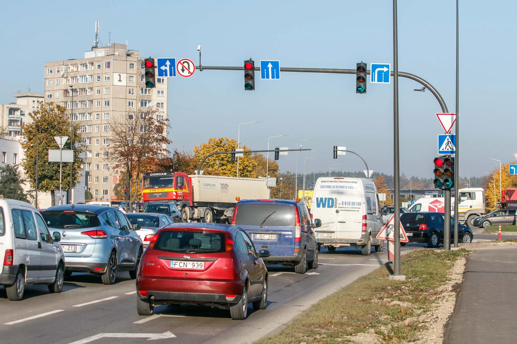 Nauja eismo tvarka Muravos sankryžoje