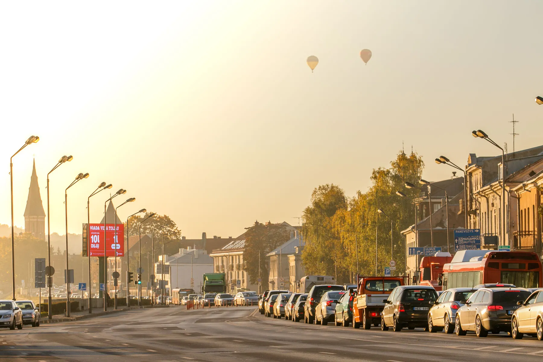 Kauno panorama, Karaliaus mindaugo pr.