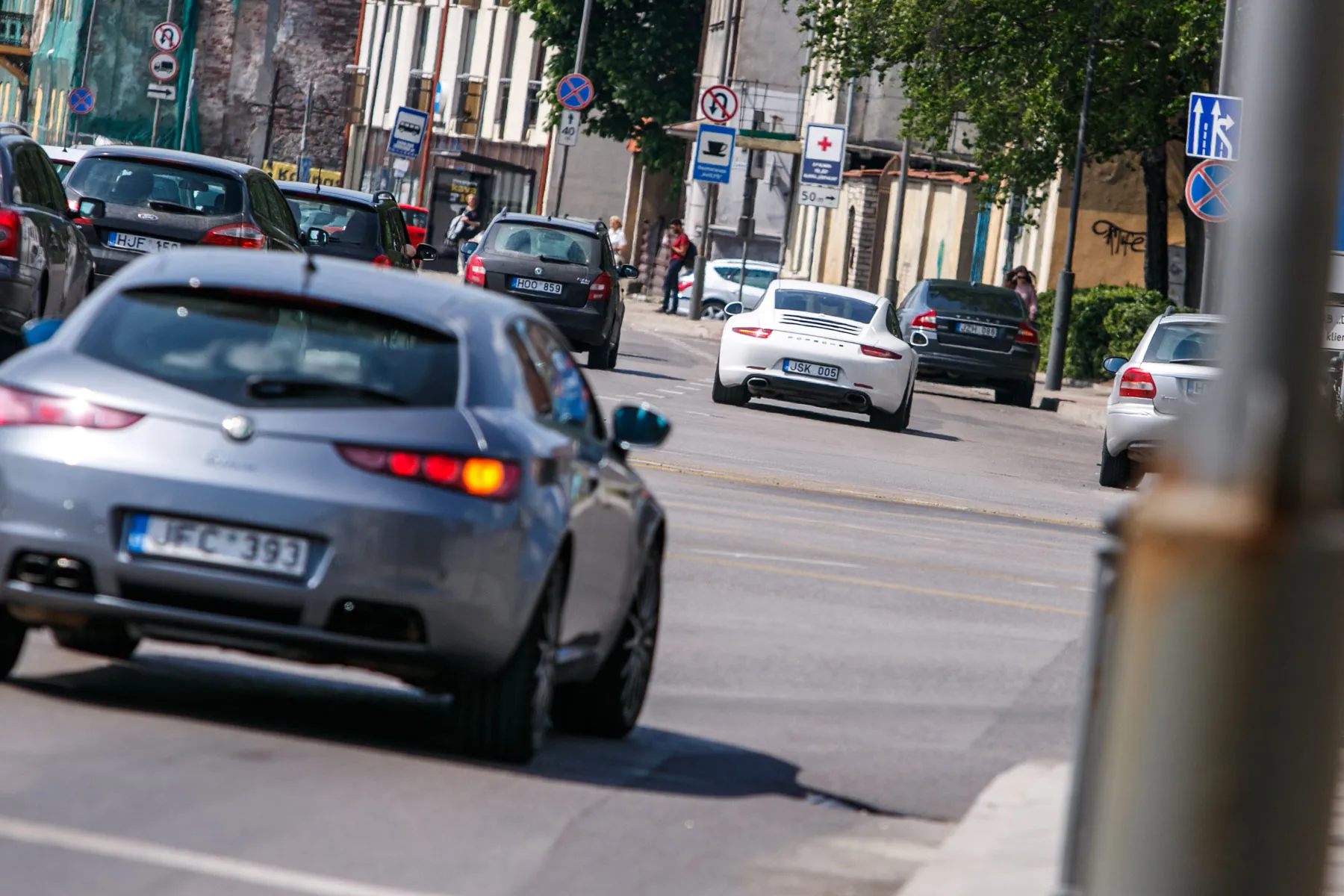 Automobiliai Kauno gatvėse