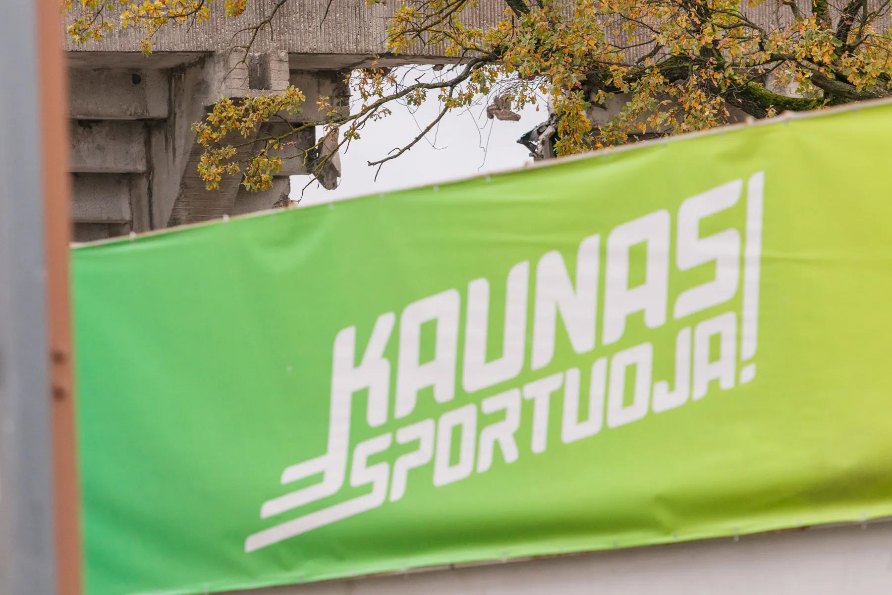 S. Dariaus ir S. Girėno stadiono griovimo darbai