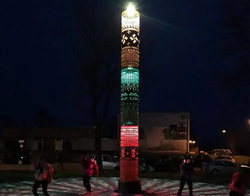 Bubių gyvenvietės skulptūra valstybės šimtmečiui