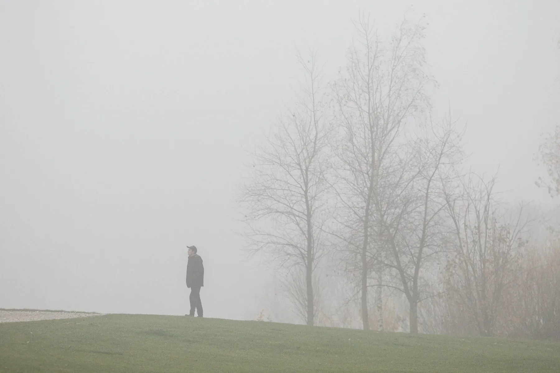 Kauną uždengė rūkas