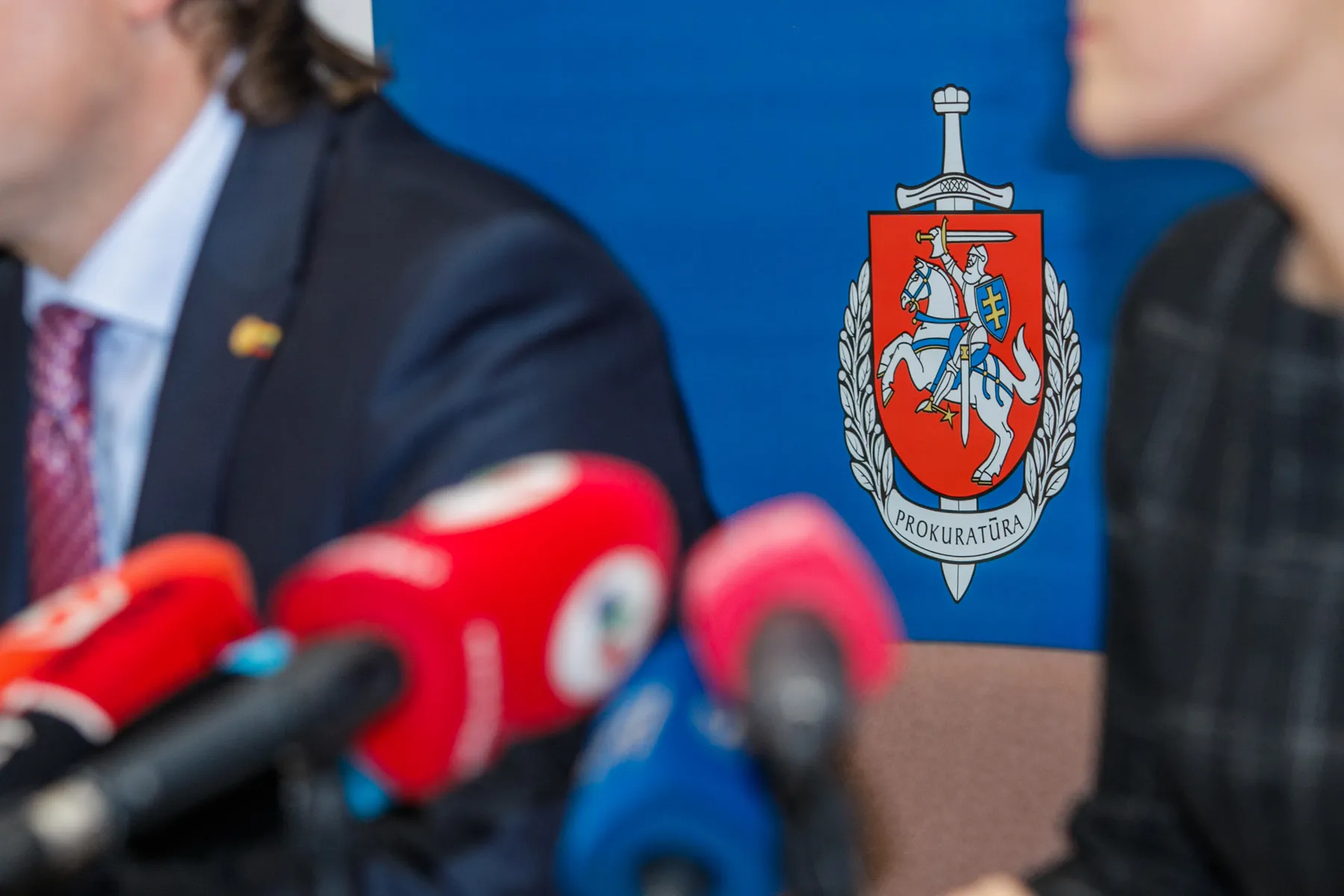 Spaudos konferencija Kauno apygardos prokuratūroje