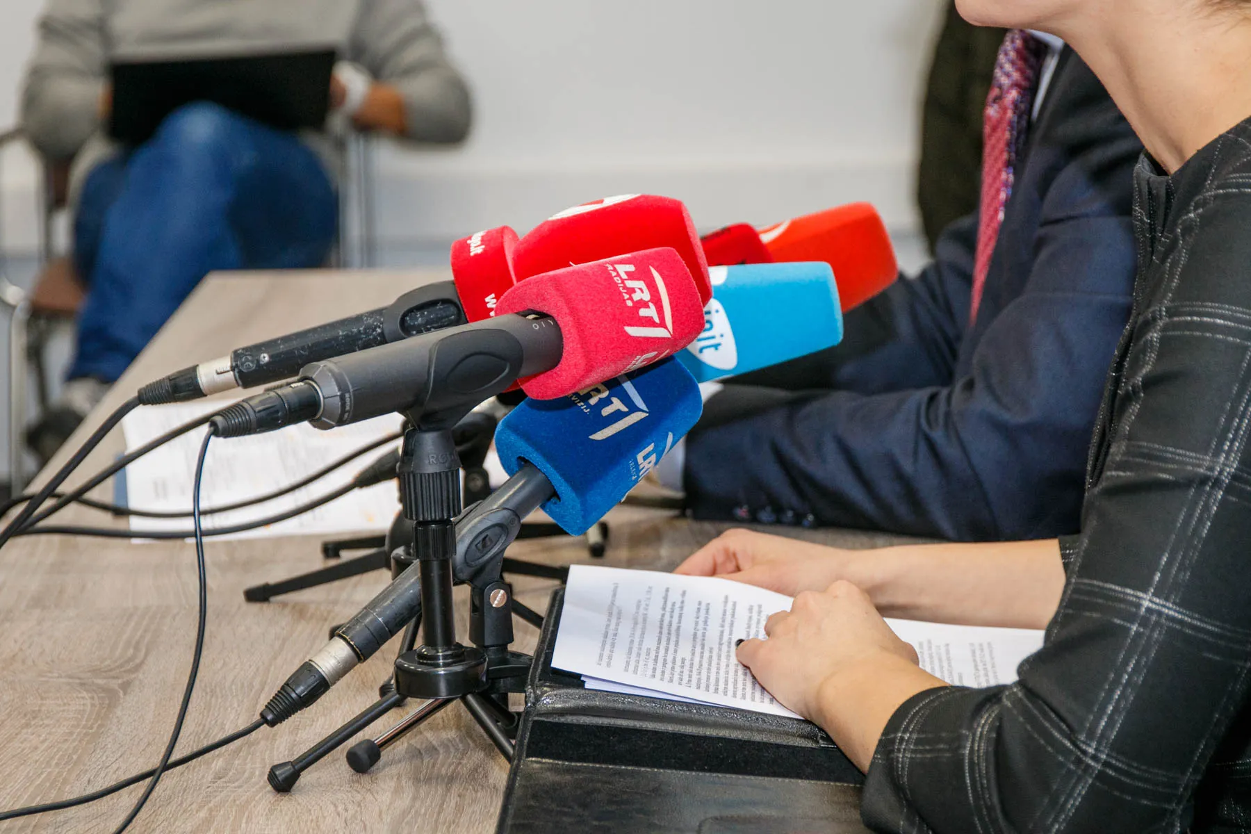 Spaudos konferencija Kauno apygardos prokuratūroje