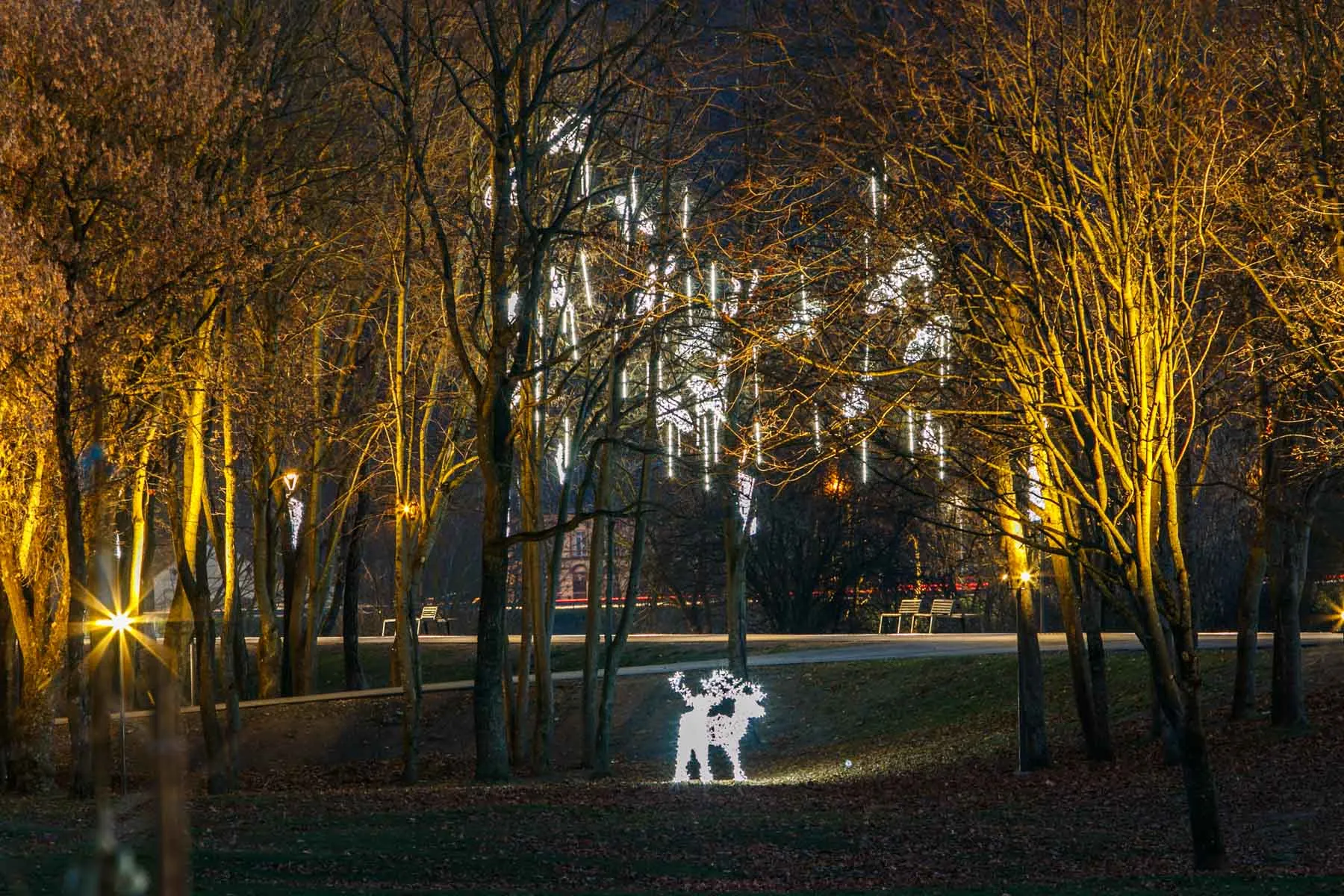 Kalėdinis Santakos parkas