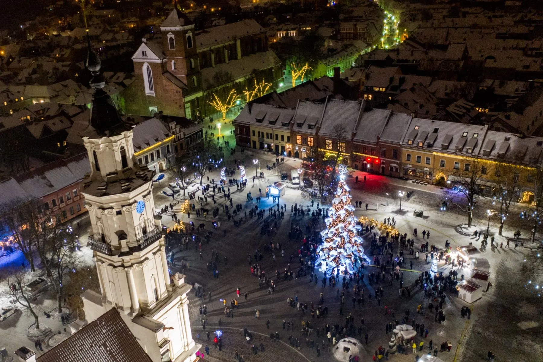 Rotušės aikštė, Kauno Kalėdų radijas