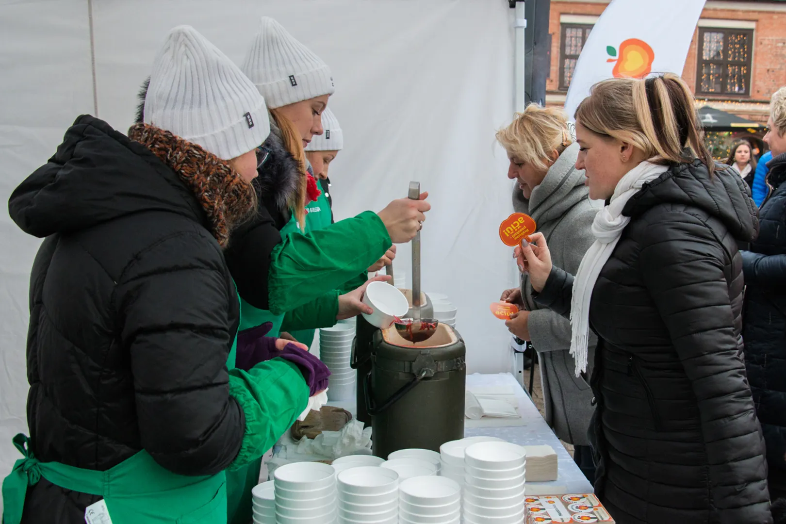 Maisto akcija „Studentiška lėkštė šilumos“