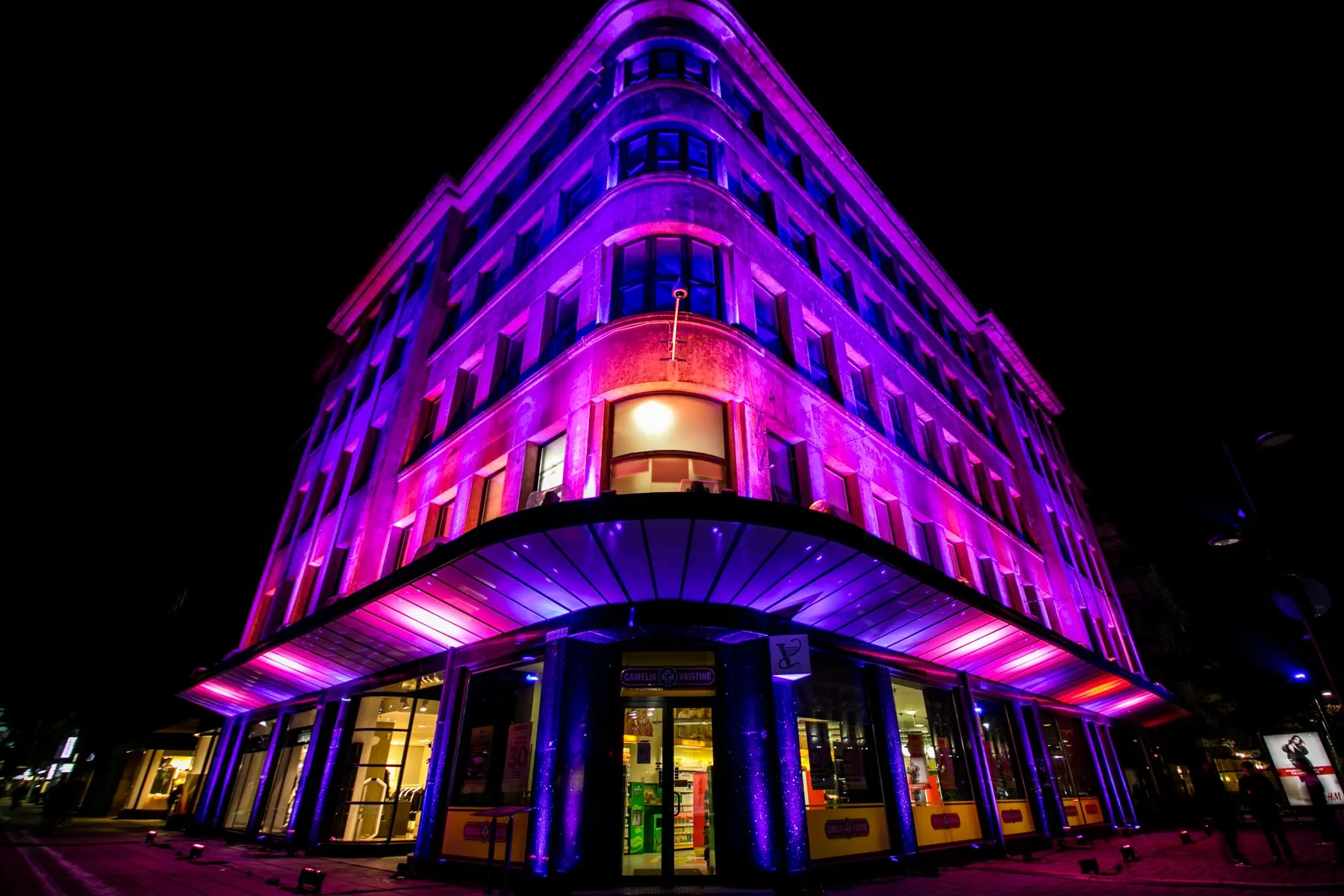 Pieno centro rūmų pastatas