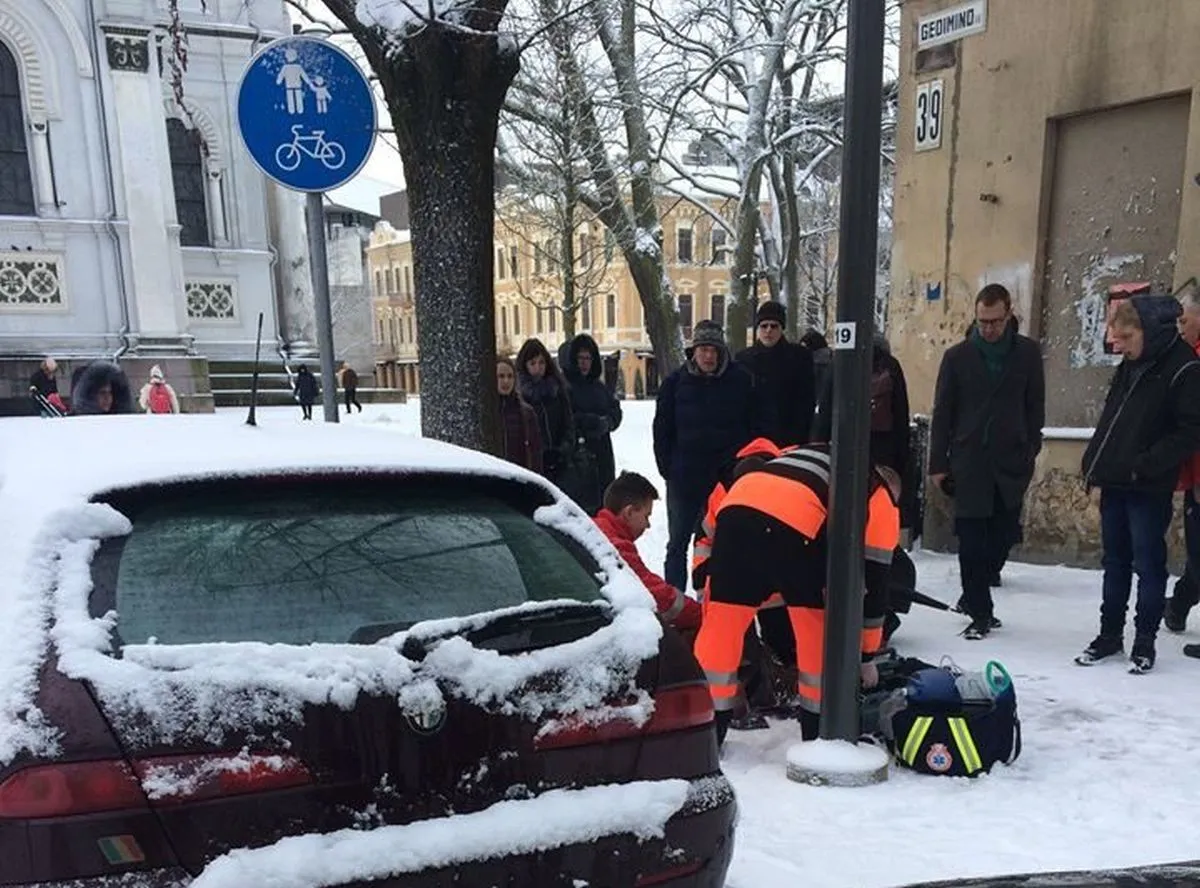 Prie Soboro mirė žmogus